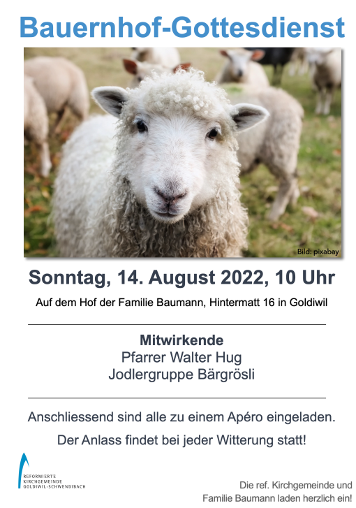 Bauernhof-Gottesdienst 2022