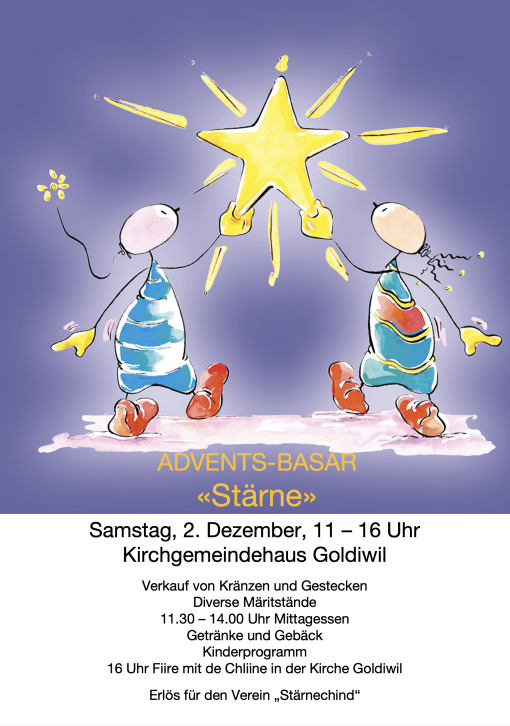 Flyer Adventsbasar