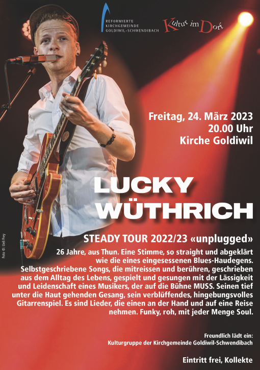 Flyer Lucky Wüthrich